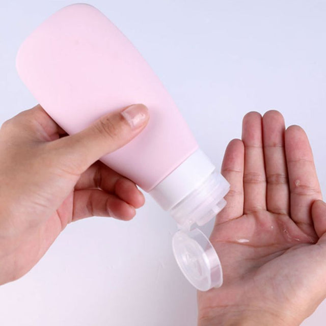 Silicone Squeezable Travel Bottles 4Pcs/Set